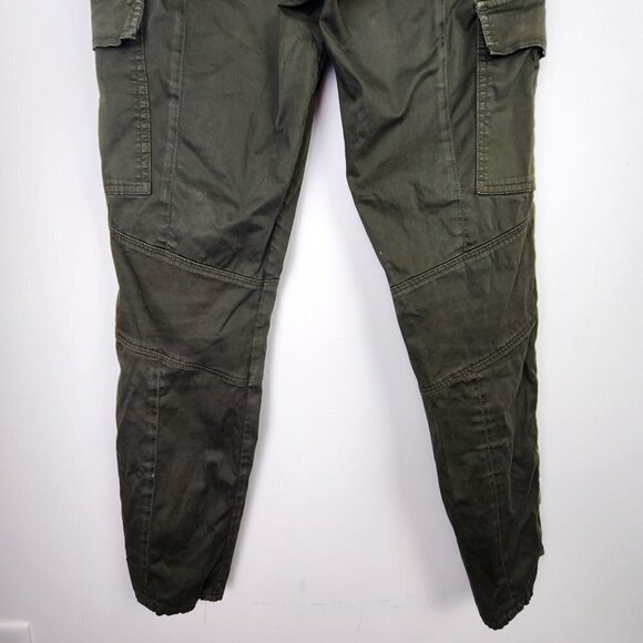 J. Brand Dark Green Cargo Pants Size 27 Retro Utility Outdoor Gorpcore Minimal - Picture 7 of 7